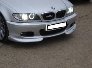 E46 acs front splitters and xenon conversion - Autoenhance