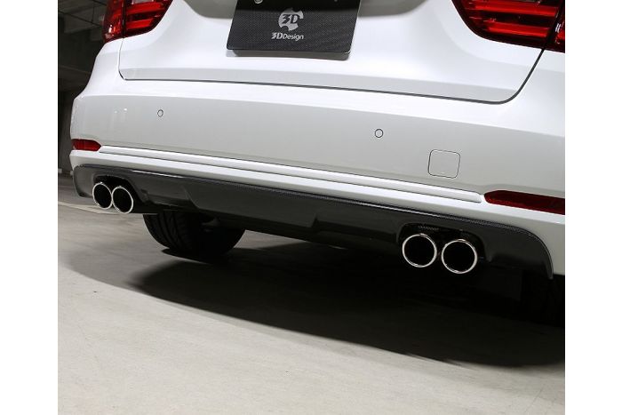 F34 GT carbon quad rear diffuser