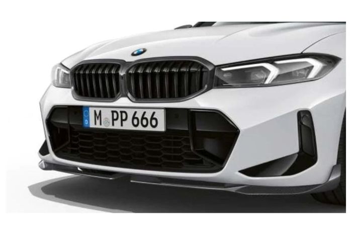 Genuine BMW G20 & G21 LCI Carbon Fibre 2 Piece Front Splitter