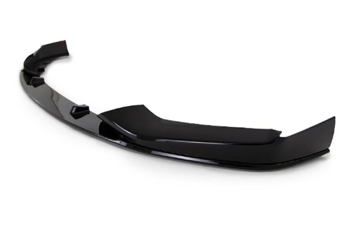 BMW 5 SERIES G30 GLOSS BLACK SPLITTER - MP STYLE - BLAK BY CT CARBON