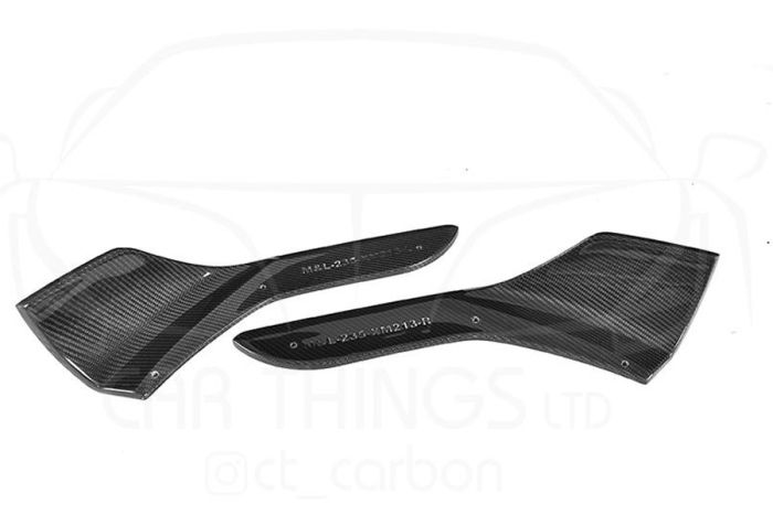 BMW M2 / M2C F87 CARBON FIBRE SPLITTERS - MP STYLE