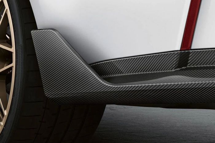 Genuine BMW G82 & G83 M4 M Performance Carbon Fibre Rear Bumper Winglets