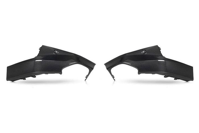 BMW G42 2 SERIES CARBON FIBRE REAR BUMPER CORNERS