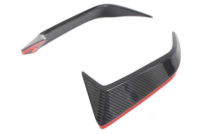 BMW F95 X5M 2023+ (LCI) CARBON FIBRE REAR BUMPER TRIM - CT DESIGN