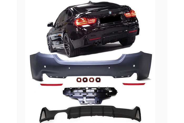 F36 GC Performance style rear bumper, with PDC