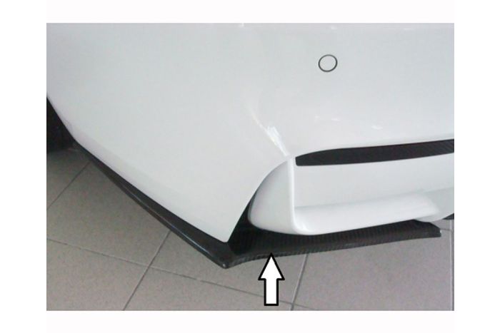 F80, F82, F83 M3/M4 Rieger carbon fibre Rear bumper extensions