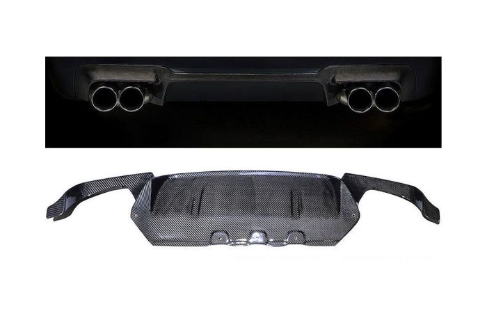 Rear diffuser Carbon fibre