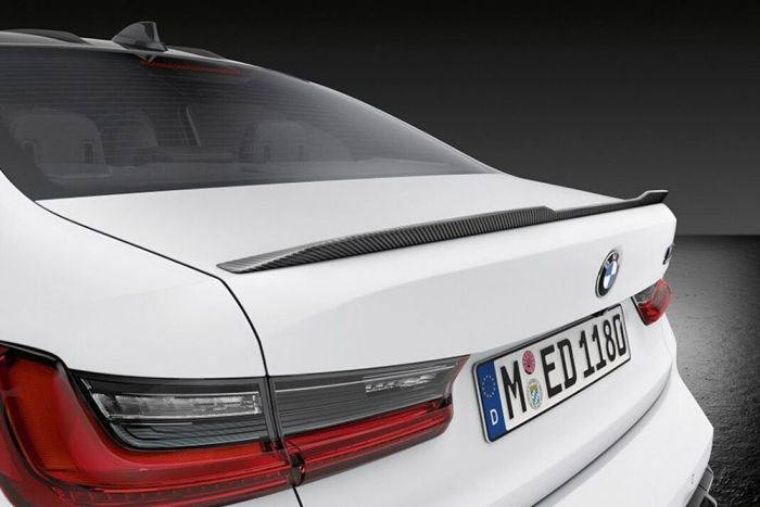 Genuine BMW G80 M3 M Performance Carbon Fibre Boot Lip Spoiler