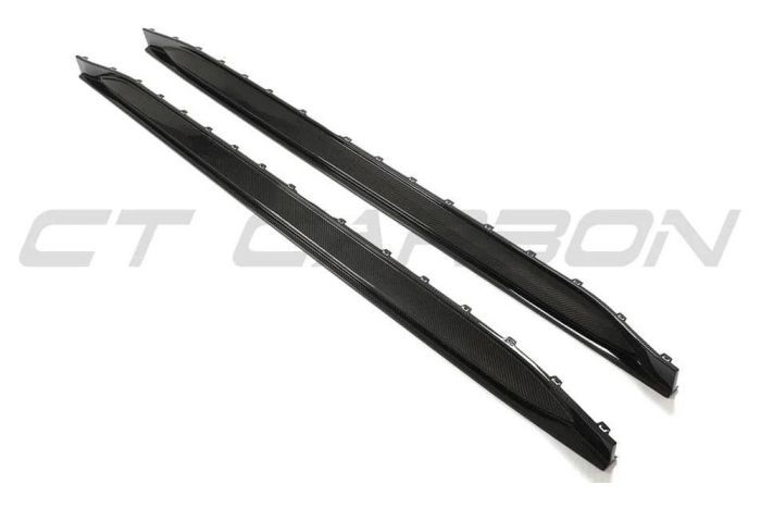 BMW M3 G80/G81 CARBON FIBRE SIDE SKIRT EXTENSIONS