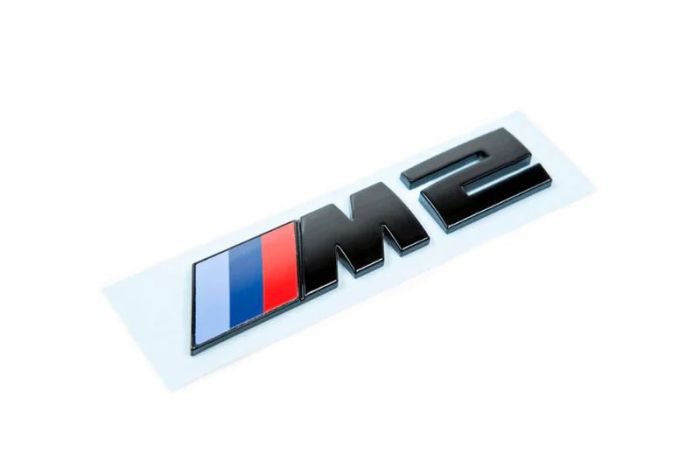 Genuine BMW G87 M2 Gloss Black Badge