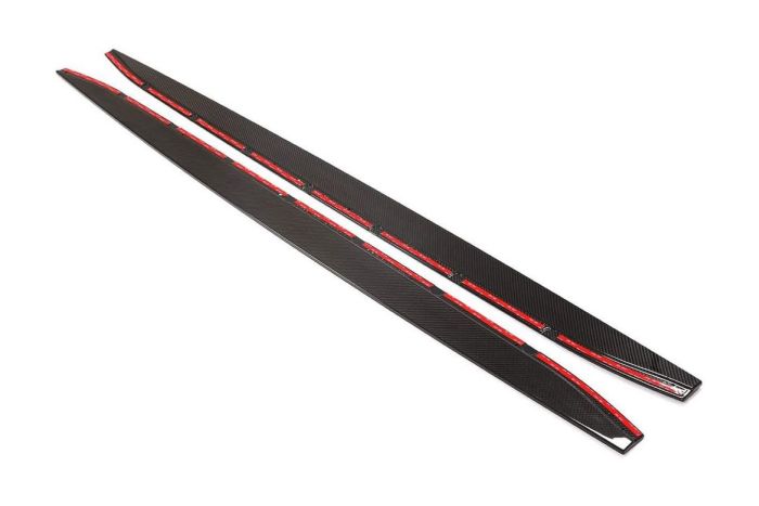 CT439 CT Carbon -bmw m3 g80/g81 carbon fibre side skirt extensions - ct design