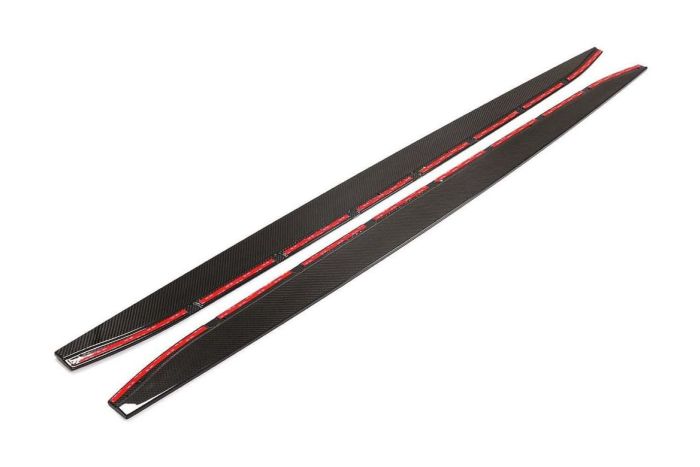 CT443 CT Carbon -bmw m4 g82/g83 carbon fibre side skirt extenstions - ct design 