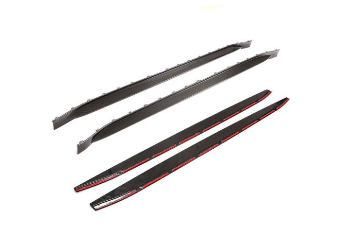 CT443 444 CT Carbon -bmw m4 g82/g83 carbon fibre side skirt replacement & extension - ct design