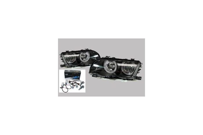 Angel eye headlamps + xenon upgrade Coupe/convertible upto 2003