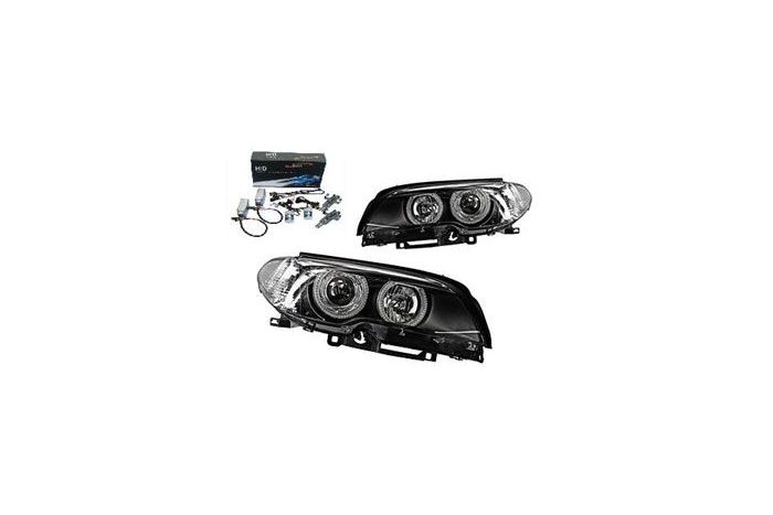 Angel eye headlamps + xenon upgrade Coupe/convertible 2003 on