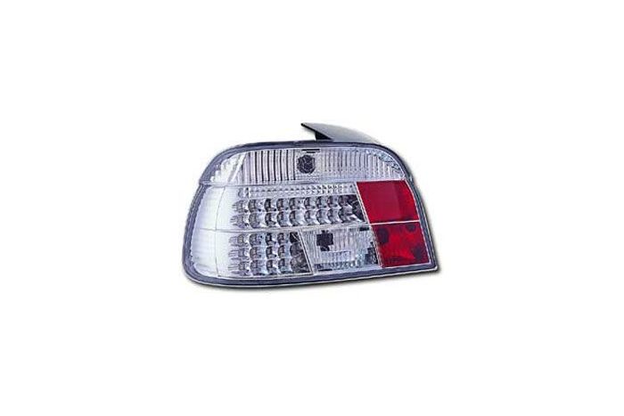 LED rear lamps chrome, saloon upto 08/2000