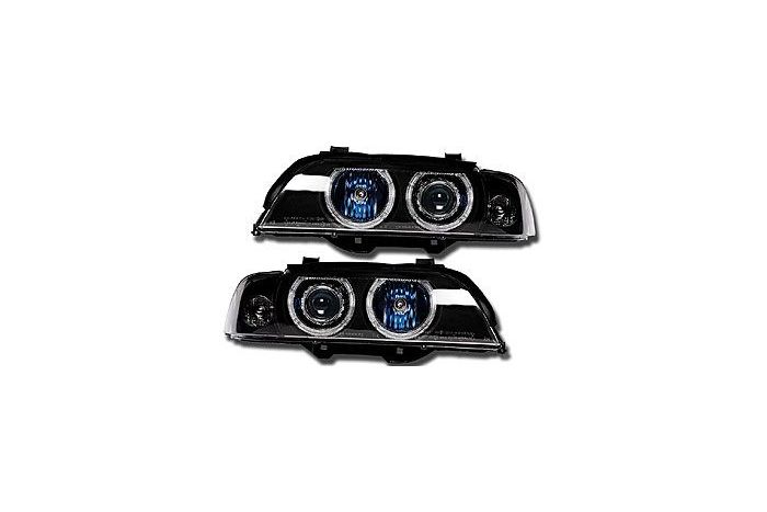 Black angel eye headlamps, E39 saloon/touring upto 08/2000