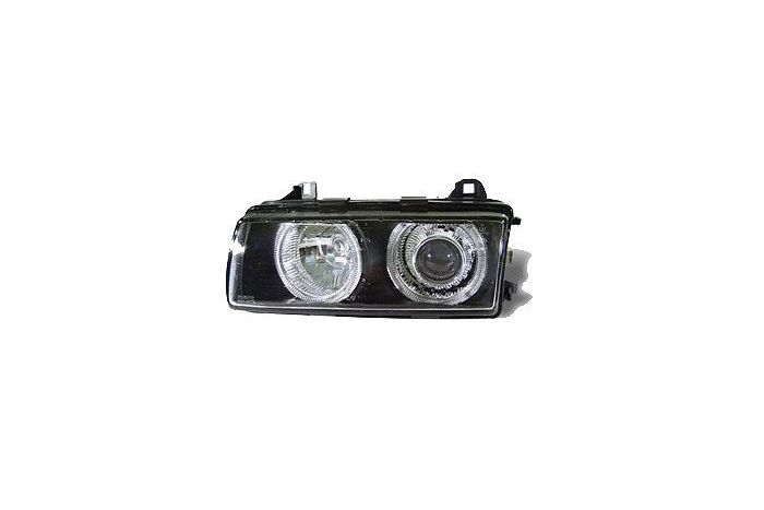 Black Angel eye headlamps OE quality