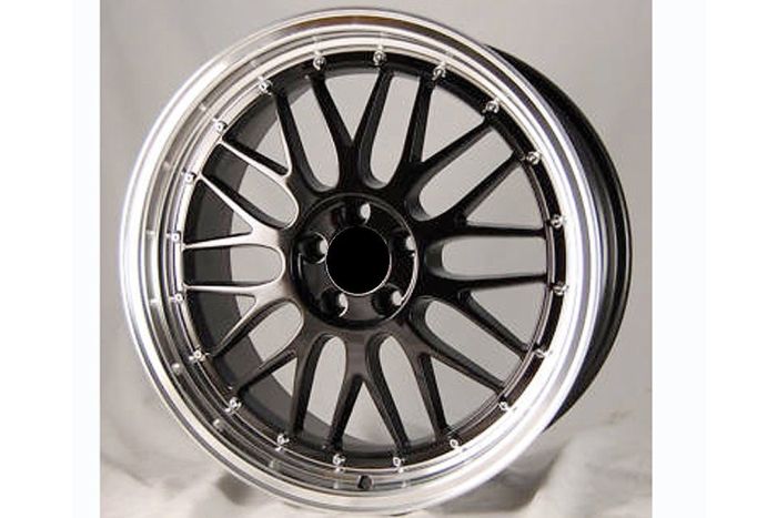 LM style wheel set in Gloss black