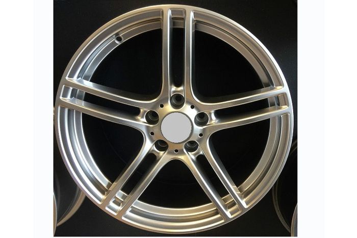 performance twin spoke wheel set in Silver