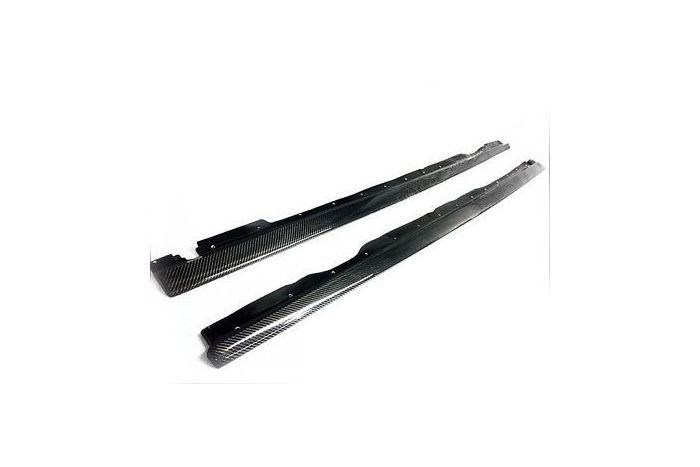 MStyle Carbon Fibre Side Skirt Extensions for E46 M3 BMW 3 Series