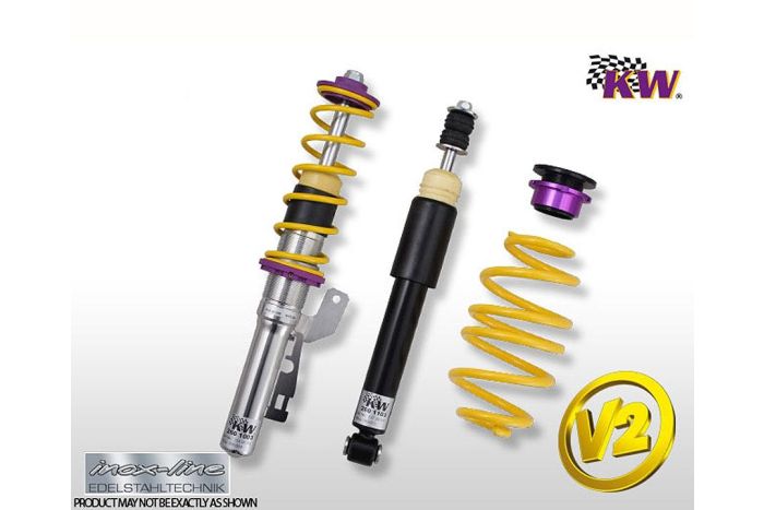 KW V2 inox line coilover kit for all F32 4 series coupe Xdrive models without EDC.