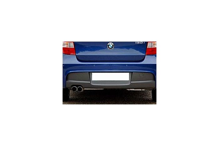 Eisenmann rear section with 2 x 70mm tailpipes for 116i, 118i and 120i