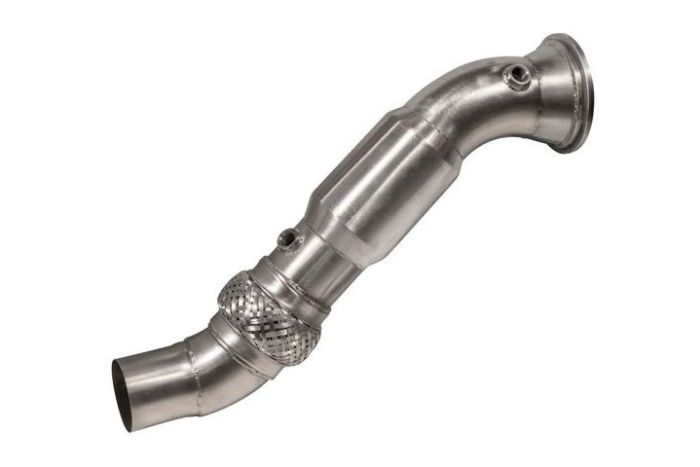 bmw f20 m140i sports cat downpipe - H07CO005