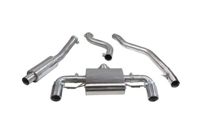 bmw f22 f23 m240i cat back resonated performance exhaust for automatic models - H27CO019