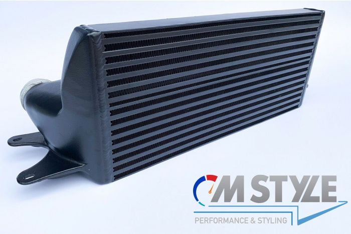 MTC MOTORSPORT BMW E60 E61 E63 E64 TURBO FRONT MOUNT INTERCOOLER BLACK