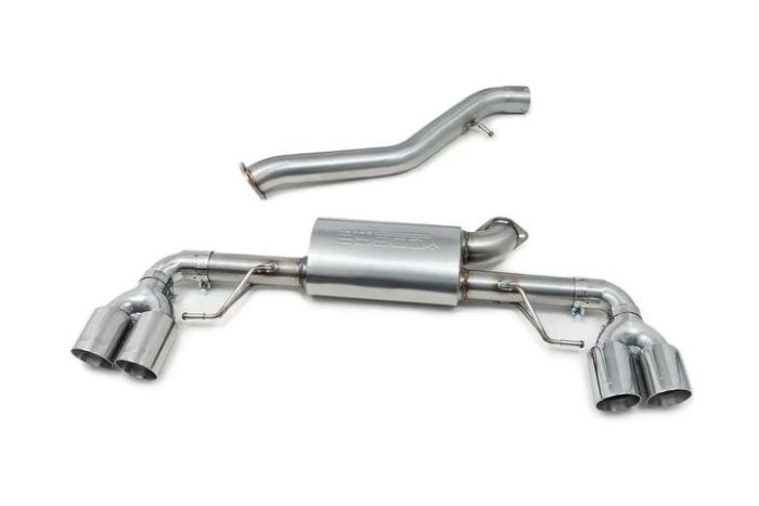 bmw g20 g21 320i & 330i non valved quad exit performance exhaust  - H22CO002