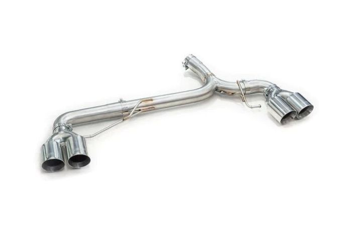 bmw g20 330e non valved venom quad exit rear axle back performance exhaust - H22CO003