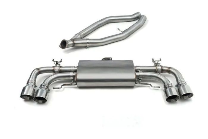 bmw g20 g21 m340i twin valved quad exit gpf/ppf back performance exhaust - H27CO009