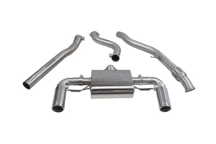 bmw f22 f23 m235i cat back non resonated performance exhaust  - H27CO016