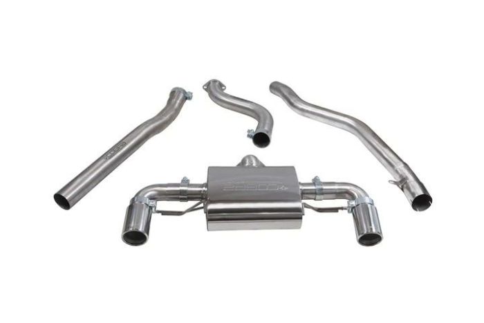 bmw f22 f23 m240i cat back non resonated performance exhaust for manual models - H27CO018