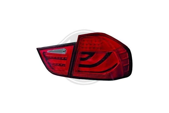 LED rear lamp set red/smoked for LCI models