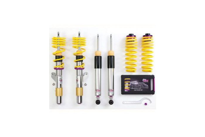 KW variant 3 coilover kit, 3-series (E46) coupe, convertible, saloon, touring, over 911 kg front axle load weight