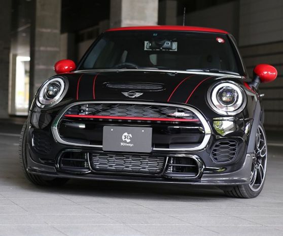 F55 And F56 Carbon Front Splitter For Jcw Models Bmw Mini Mstyle Styling Performance