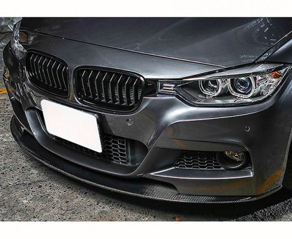 F30 31 Mstyle 1 Piece Carbon Fibre Front Spoiler Splitter Bmw Mini Mstyle Styling Performance