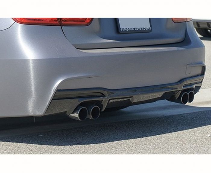 F30 F31 Mstyle Racing Quad Carbon Fibre Rear Diffuser | BMW & Mini ...