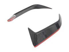 BMW F95 X5M 2023+ (LCI) CARBON FIBRE REAR BUMPER TRIM - CT DESIGN