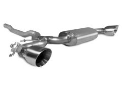 Scorpion Exhaust GPF-Back System with Elect. valve, Daytona tailpipes for 128ti F40