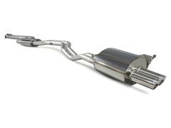 Scorpion Exhaust Resonated Cat-Back System, Daytona tailpipes for Z4 E85 & E86  2006-2009