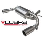 Cobra dual exit rear silencer