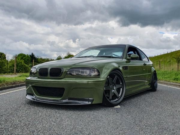 Green with envy - E46 M3 respray